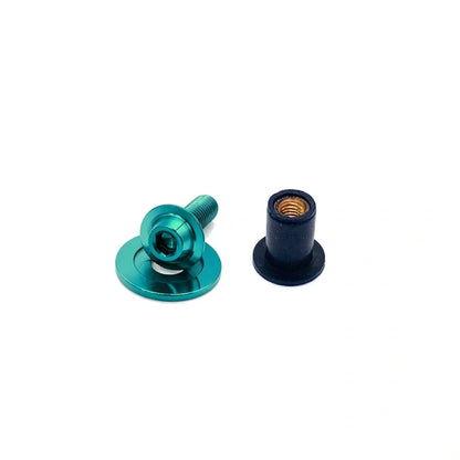 JDC Titanium Washer Fluid Pop Clip Replacement Hardware (2023+ FL5 Civic Type R)
