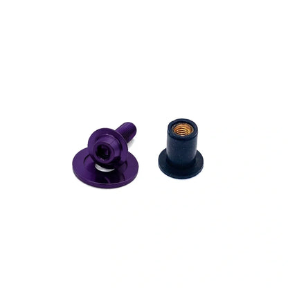 JDC Titanium Washer Fluid Pop Clip Replacement Kit (2022+ Honda Civic Si 11th Gen)