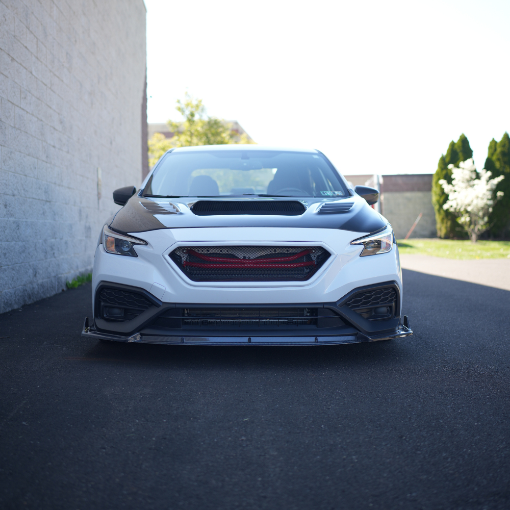 JDMuscle 22-24 Subaru WRX Carbon Fiber Hood V1