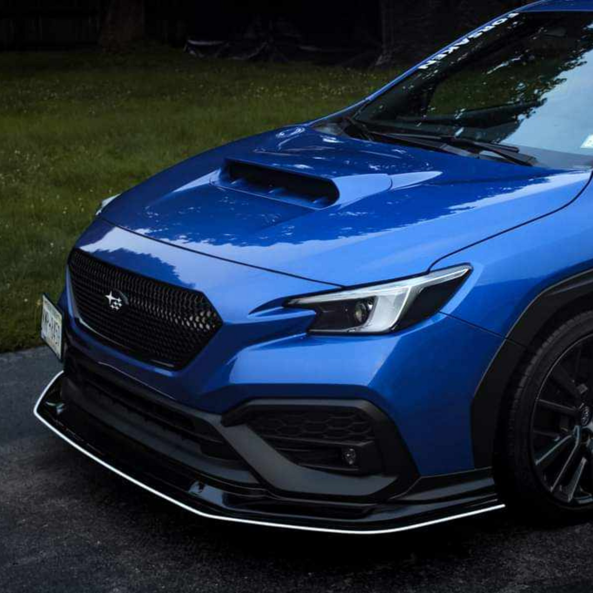 JDMuscle 22-24 WRX Oversized Hood Scoop V1 | Gloss Black / Paint Match
