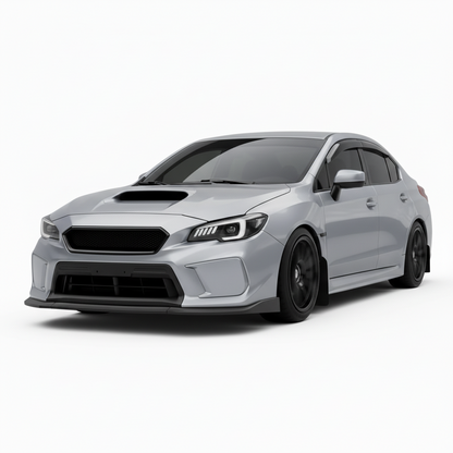 JDMuscle [18-21 WRX/STI] Fog Light Covers -  Paint Matched / Gloss Black