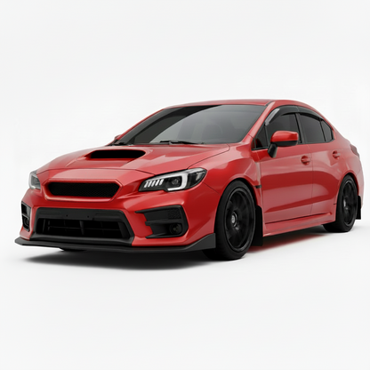 JDMuscle [18-21 WRX/STI] CS Style V2 Front Bumper Grille | Paint Matched/Gloss Black