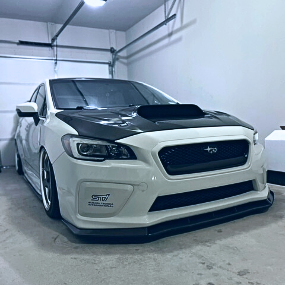 JDMuscle [15-17 WRX/STI] Fog Light Covers-Gloss Black/Paint Matched