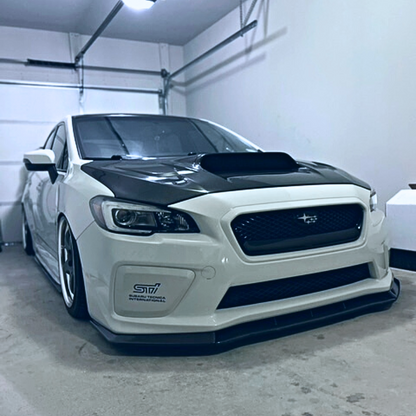 JDMuscle [15-17 WRX/STI] Fog Light Covers-Gloss Black/Paint Matched