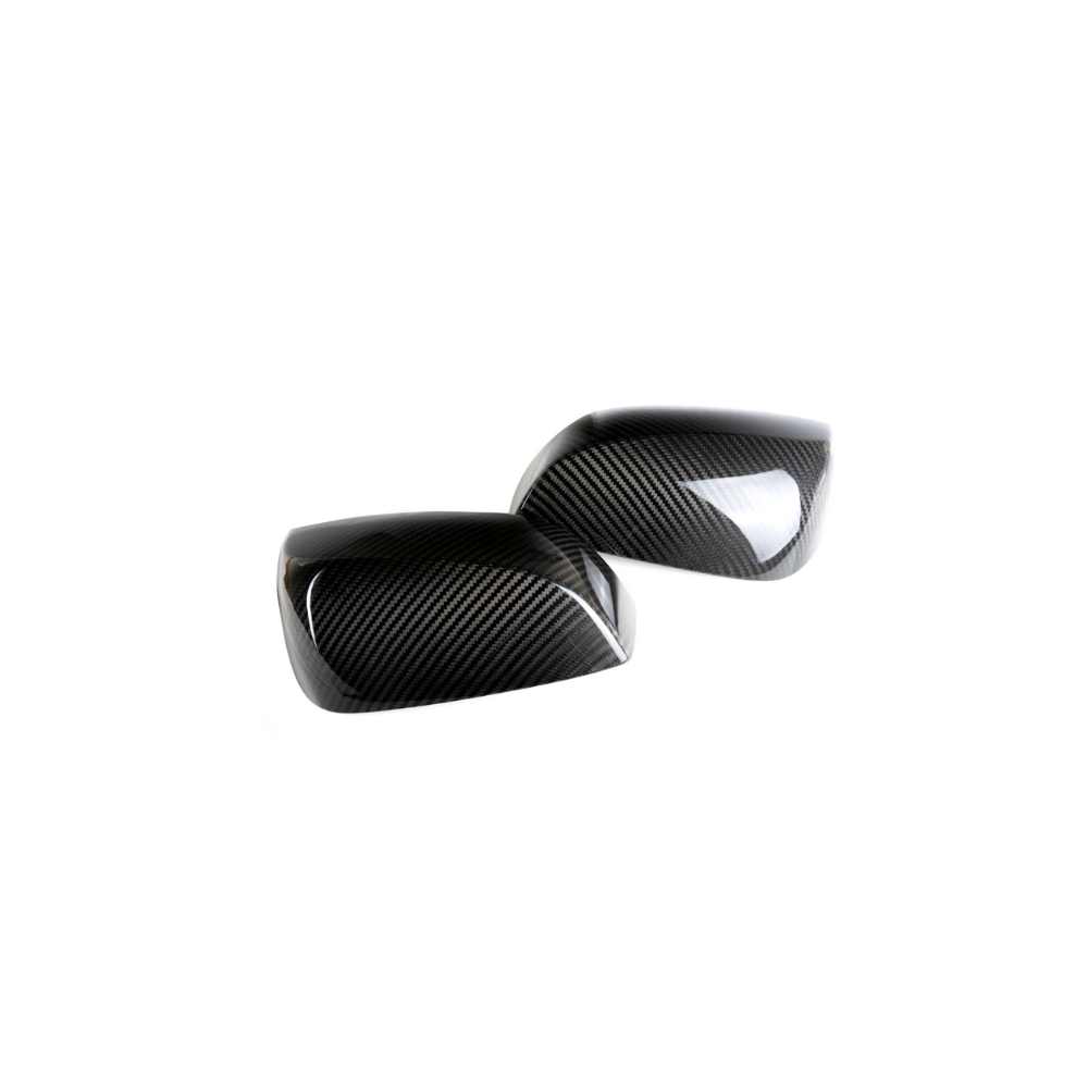 JDMuscle [15-21 WRX/STI] Tanso Carbon Fiber Side Mirror Covers w/o Turn Signal