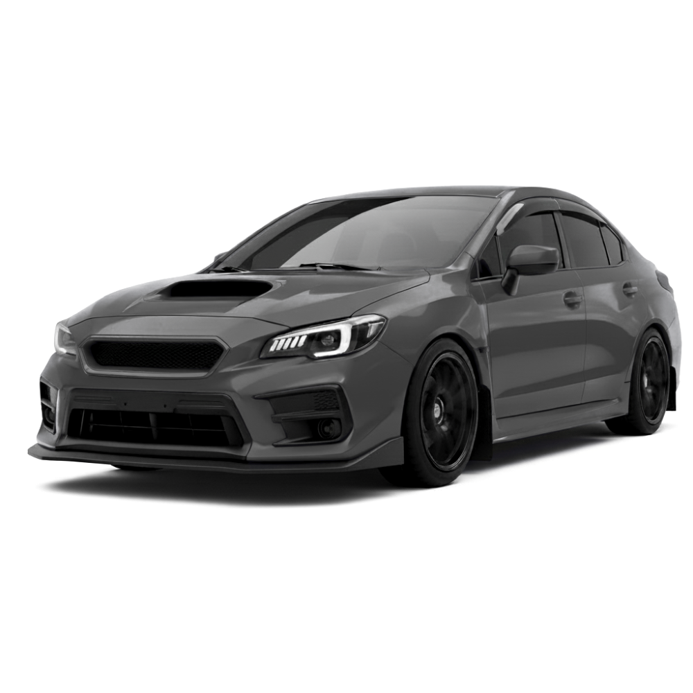 JDMuscle [18-21 WRX/STI] CS Style V2 Front Bumper Grille | Paint Matched/Gloss Black