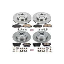 PowerStop [06-11 Civic] Z17 Stock Replacement Front and Rear Brake Kit - Ceramic Pads and Rotors