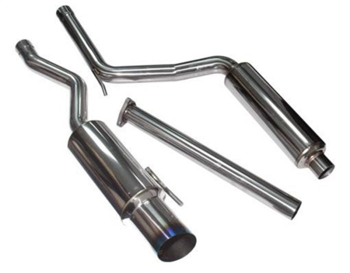 Injen [2006-2011 Civic Si Coupe] 60mm Cat Back Exhaust w/ Titanium Tip