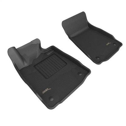 3D MAXpider 22-24 Nissan Z Kagu Black Floor Mat - Row 1 | L1NS14011509