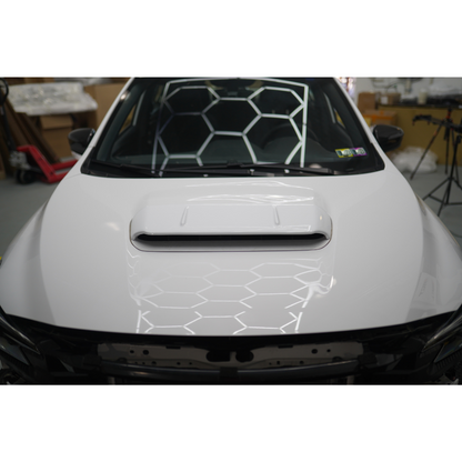 JDMuscle 22-24 WRX Hood Scoop Cover V1 - Paint Matched / Gloss Black