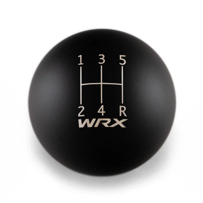 Billetworkz Weighted Shift Knob - 5 Speed WRX Standard Engraving - Subaru WRX