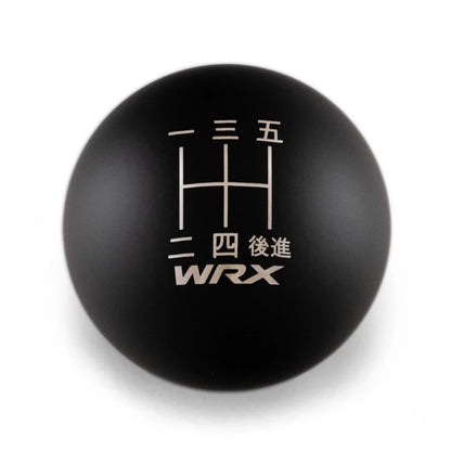 Billetworkz Weighted Shift Knob - 5 Speed WRX Japanese Engraving - Subaru WRX