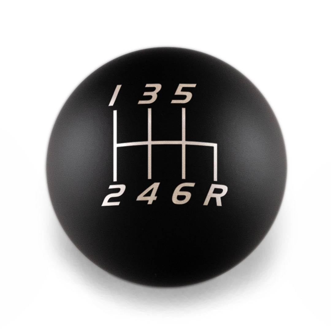 Billetworkz Weighted Shift Knob - 6-Speed Velocity Engraving for Subaru