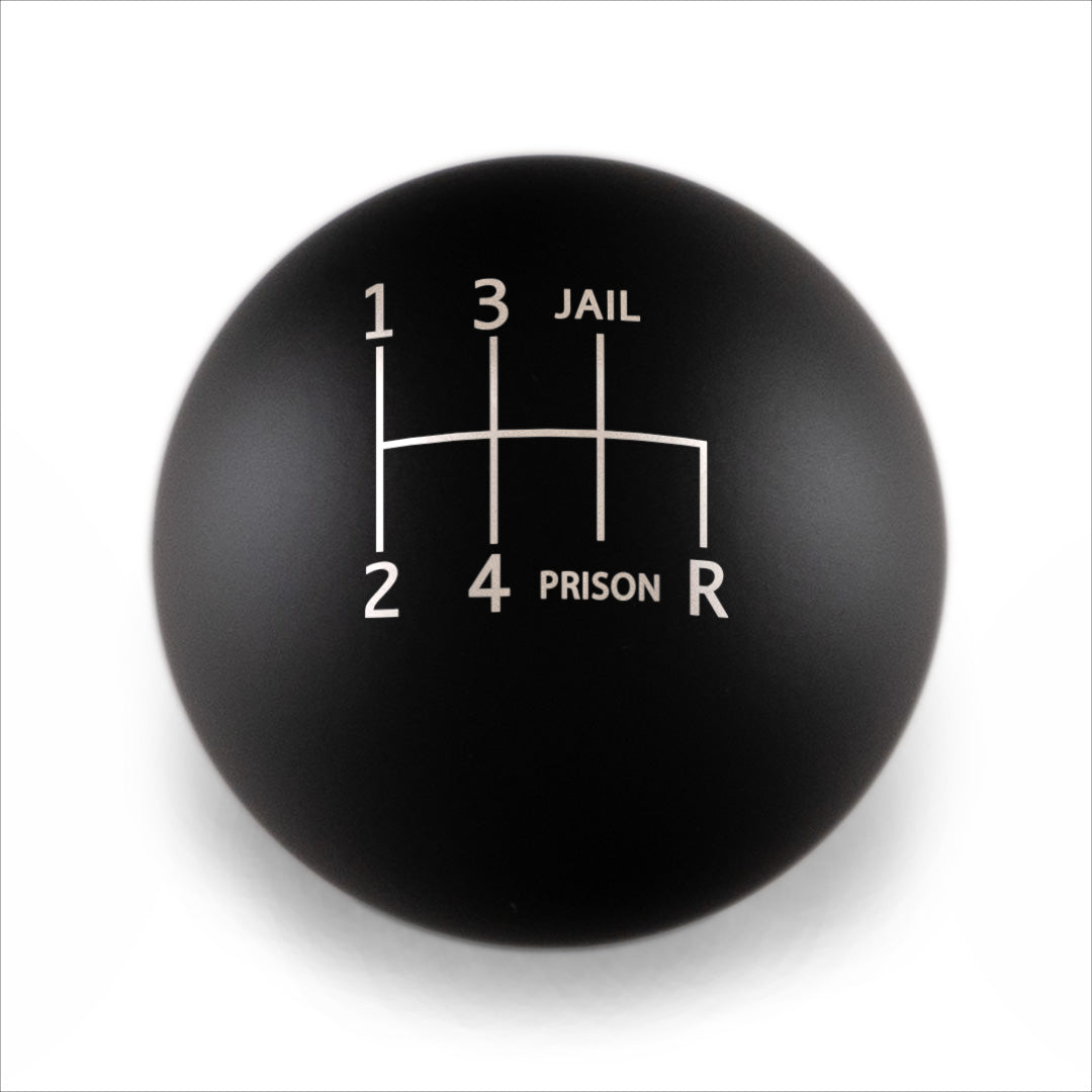 Billetworkz Weighted Shift Knob - 6-Speed Jail-Prison - Subaru