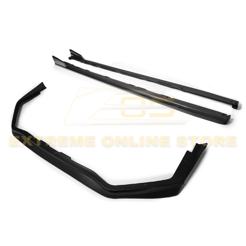 Extreme Online Store 15-17 Subaru WRX / STi VRS Style Front Splitter Lip & Side Skirts