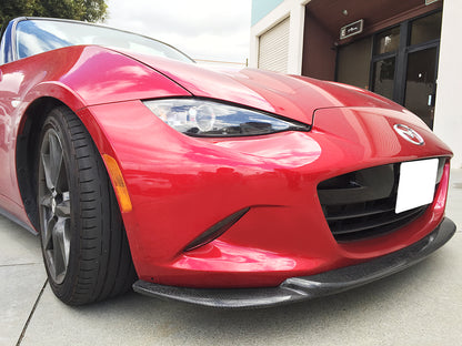 JDMuscle [16-25 Miata MX-5] Spec G Carbon Fiber Front Lip