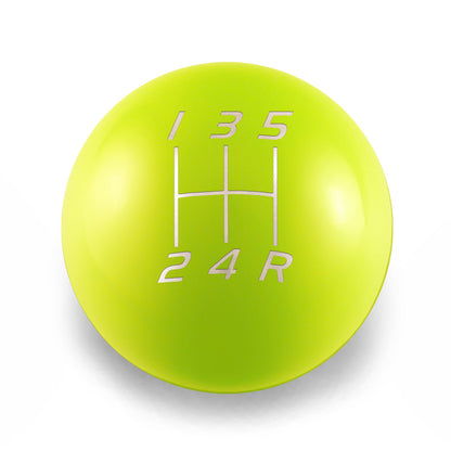 Billetworkz Weighted Shift Knob - 5-Speed Velocity Engraving for Subaru