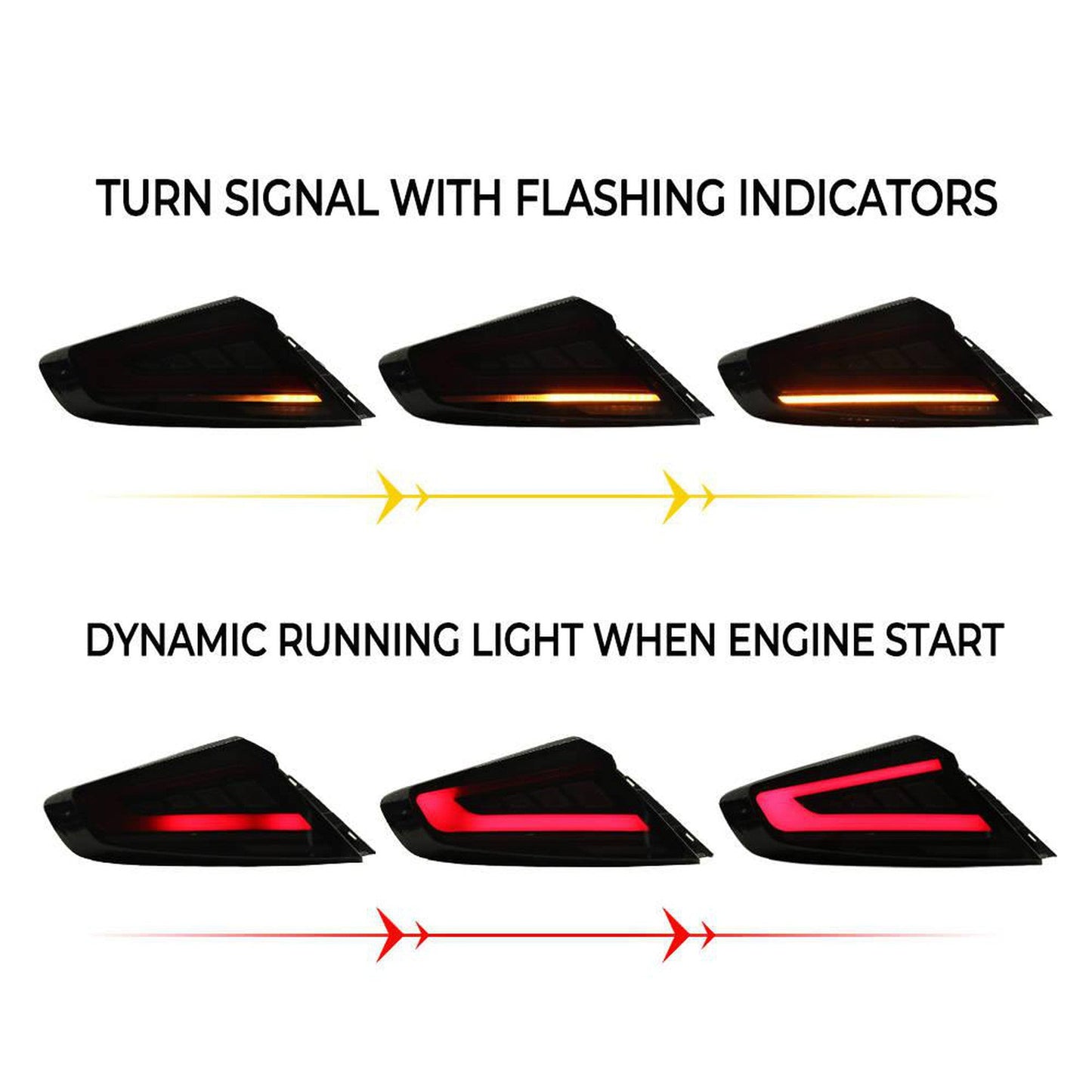 Noble [22-26 WRX] S4 Style Tail Lights (Smoked Lens, White Bar) | nol22WRX.S4V1.SMW