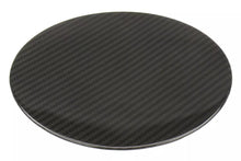 OLM Carbon Fiber Fuel Door Cover - 2017-2023 Impreza 4D