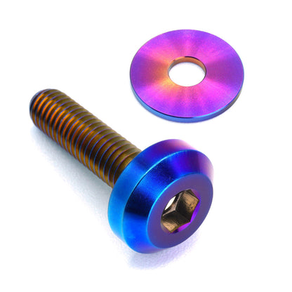 Dress Up Bolts [22-26 WRX] Titanium Hardware Seat Kit