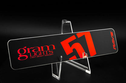 Overnight.Crew Rays Gram Lights 57DR/57CR Spoke Stickers (4 PCS)