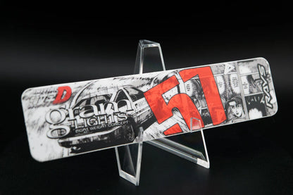 Overnight.Crew Rays Gram Lights 57DR/57CR Spoke Stickers (4 PCS)