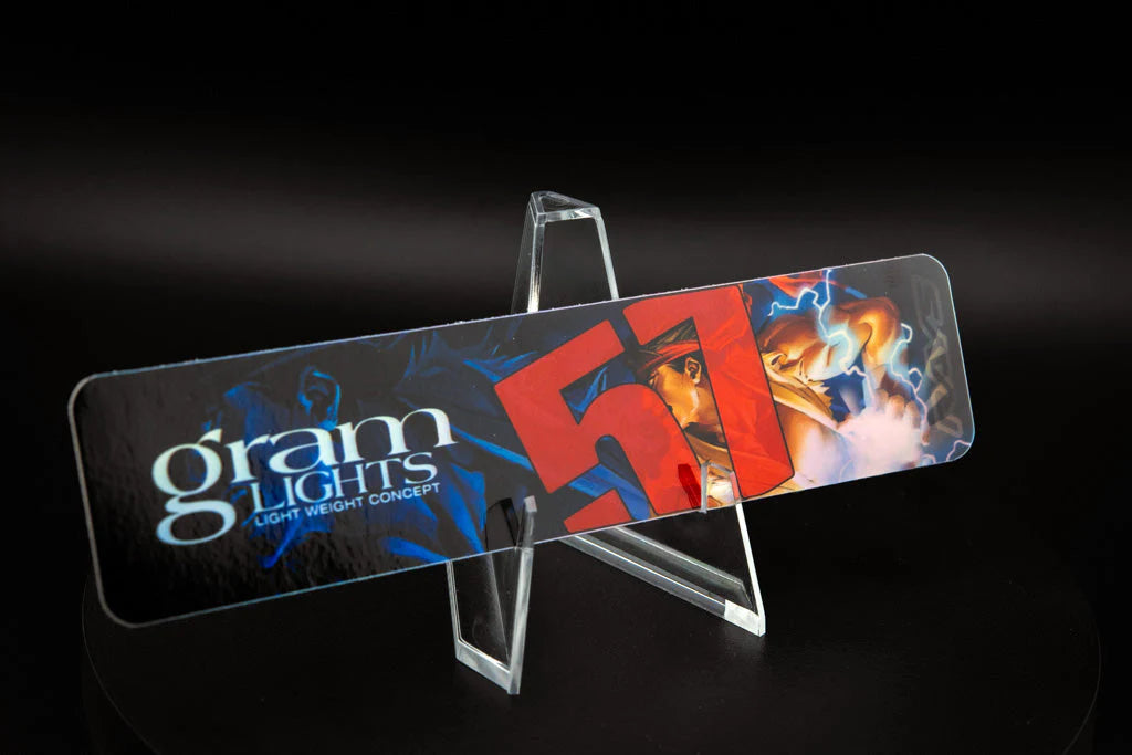 Overnight.Crew Rays Gram Lights 57DR/57CR Spoke Stickers (4 PCS)