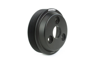 Perrin 2022 BRZ/GR86 Water Pump Pulley - Black | PSP-ENG-113BK