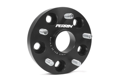 Perrin [15-26 WRX, 15-26 STI, 15-26 Forester, 15-26 Outback, 15-26 Legacy, 15-26 Impreza, 15-26 Crosstrek] Wheel Spacers - 25mm - 5x114.3 - 56mm Hub - Black