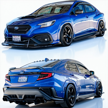 AeroflowDynamics [22-26 WRX] AFD Paint Matched Fender Flares