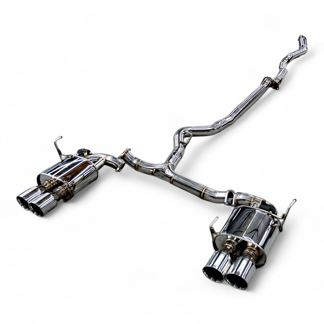 AeroflowDynamics [22-25 WRX] AFD F1 Valved Catback Exhaust System