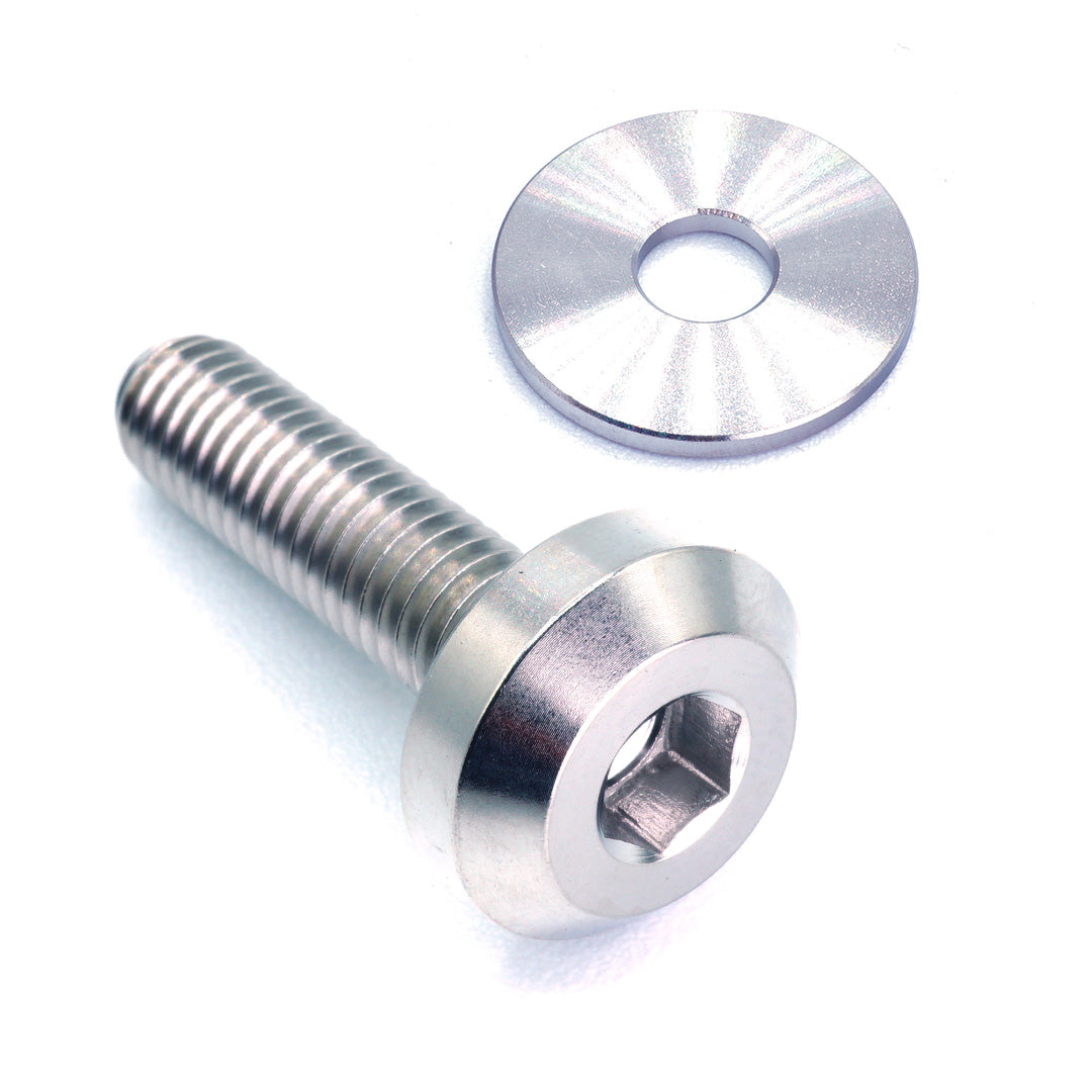 Dress Up Bolts [22-26 WRX] Titanium Hardware Seat Kit