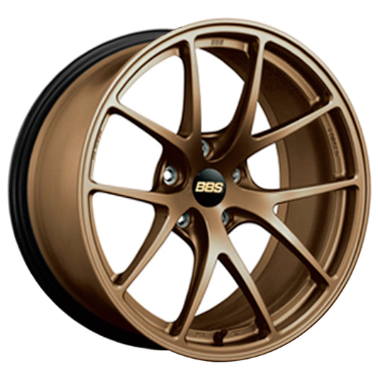 BBS RI-A 18x9.5 5x120 ET40 Matte Bronze Wheel -82mm PFS/Clip Required | RIA009MBZ