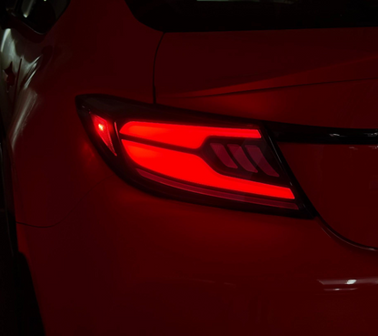 OLM Raiden LED Taillights (Smoke Lens/Red Bar) - 2022+ GR86 / BRZ