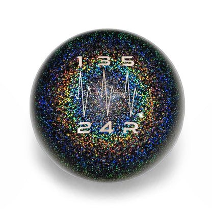 Billetworkz Weighted Shift Knob -  5-Speed Heartbeat Engraving for Subaru