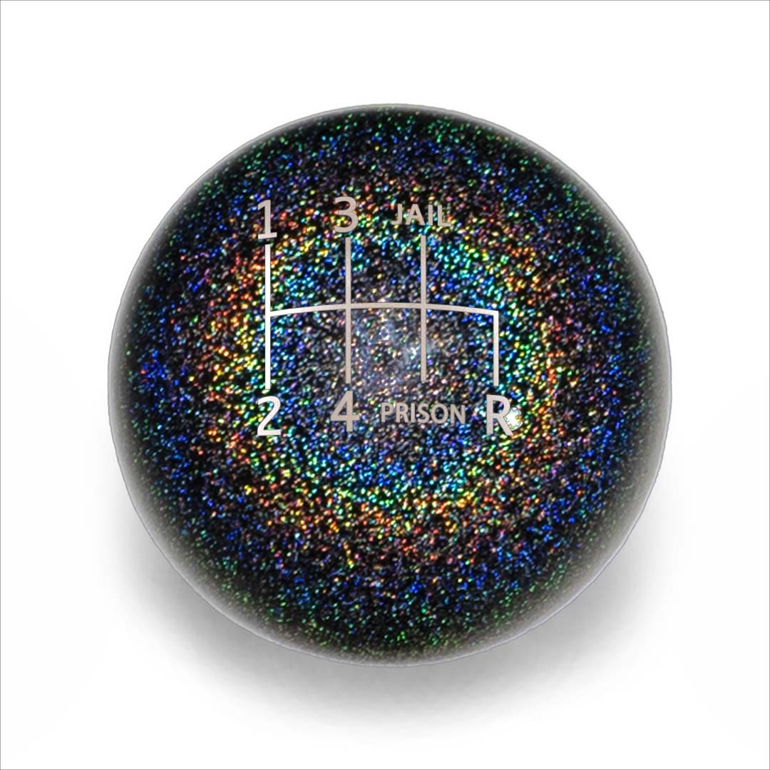 Billetworkz Weighted Shift Knob - 6-Speed Jail-Prison - Subaru