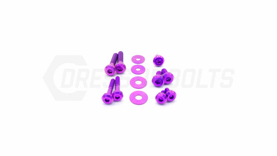 Dress Up Bolts 15-21 STI Titanium Hardware Intercooler Kit - Purple | SUB-018-Ti-PRP