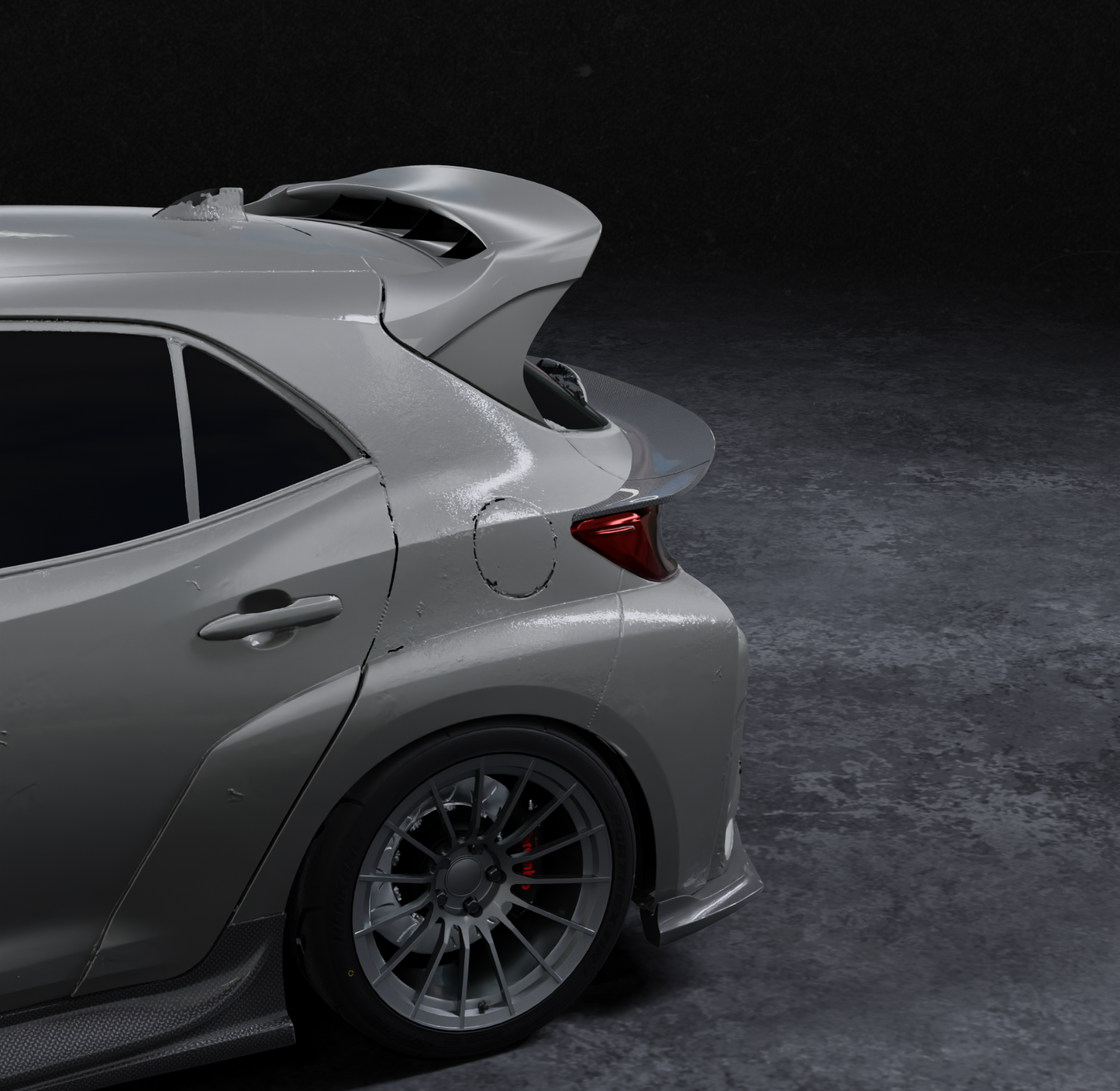 Epsilon+ [19-26 COROLLA HATCHBACK E210] Mid Wing