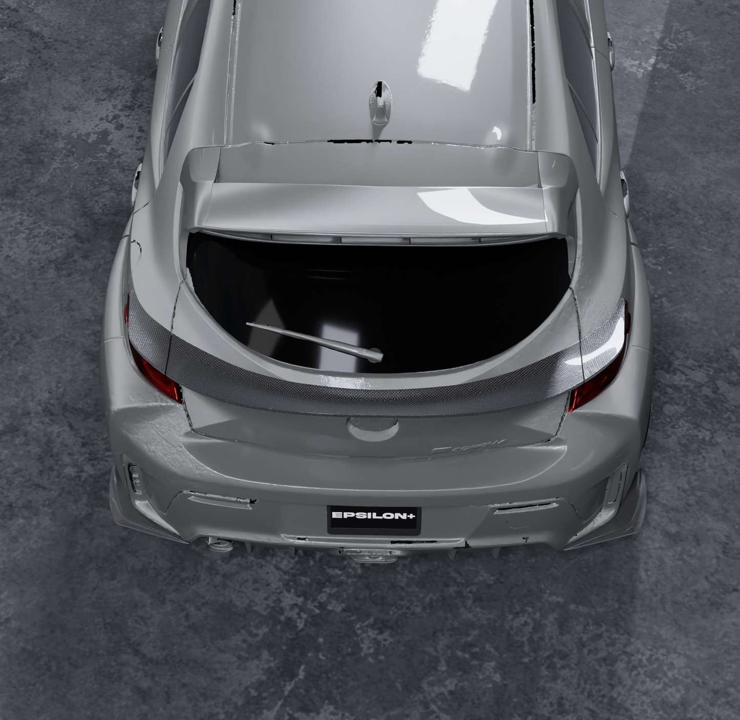 Epsilon+ [19-26 COROLLA HATCHBACK E210] Mid Wing
