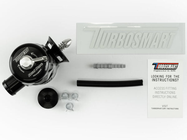 Turbosmart [15-21 WRX] Dual Port Hybrid Blow Off Valve Black | TS-0215-1018