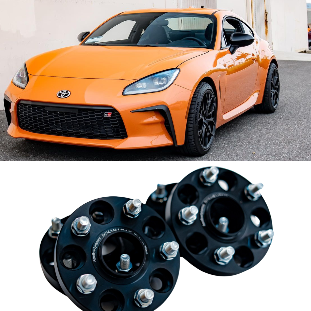AeroflowDynamics [2022 + BRZ/GR86] HUBCENTRIC WHEEL SPACERS | 22BR86-HUBCENTRICSPACERS
