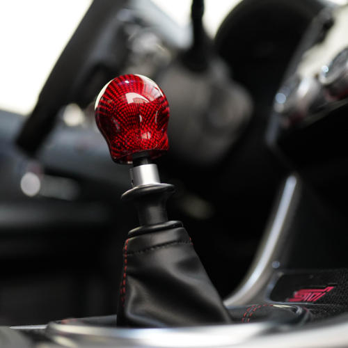 JDMuscle Carbon Fiber Shift Knob Red - Return