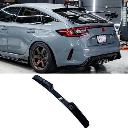 AeroflowDynamics 2023+ Honda Civic FL5 Type R Rear Roof Spoiler V1