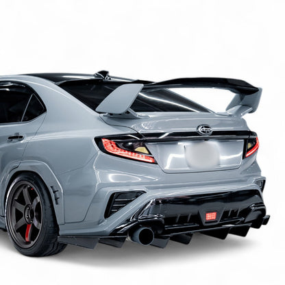 AeroflowDynamics [22-25 WRX] STI Wing Gurney Flap Extension