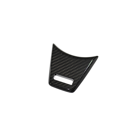 JDMuscle 2022-24 WRX Tanso Carbon Fiber Steering Wheel Lower Trim Cover