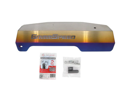 GrimmSpeed [15–21 WRX FA20 Engine] Titanium Pulley Cover