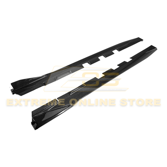 EXTREME ONLINE STORE 22-UP TOYOTA GR86 CARBON FIBER SIDE SKIRTS | GR86-22-SBK-CF