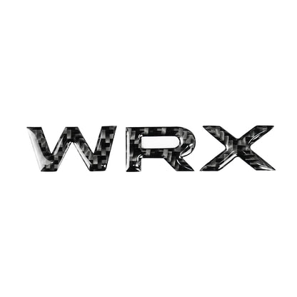 Racing Art Carbon Fiber WRX Trunk Emblem