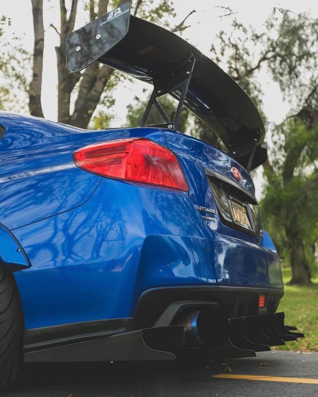 AeroflowDynamics 2015-2021 Subaru Wrx/Sti Rear Diffuser V5 (Aggressive)