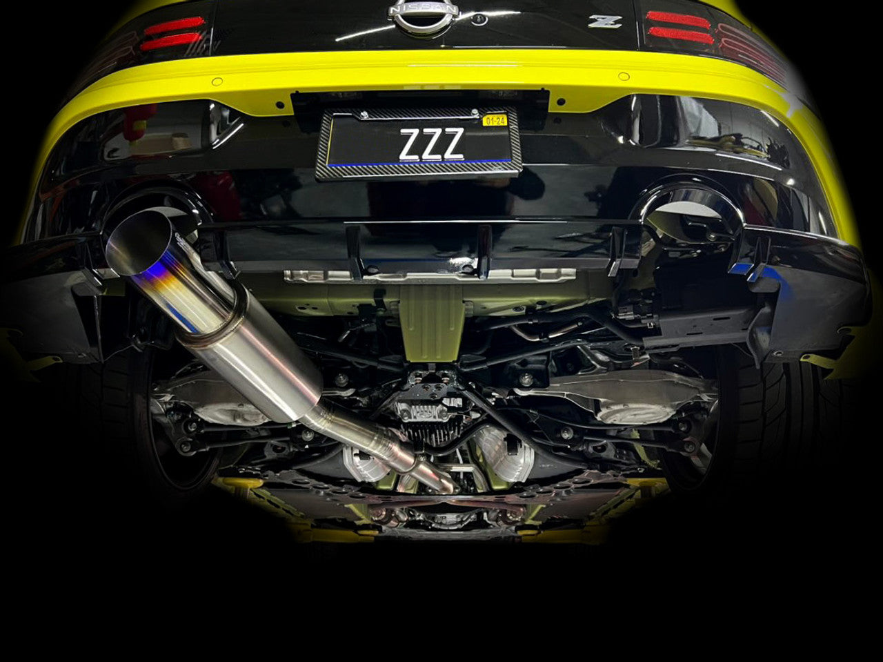 ISR Performance Series II Full Titanium Single GT Exhaust - Nissan Z RZ34 | IS-GTTI-RZ34